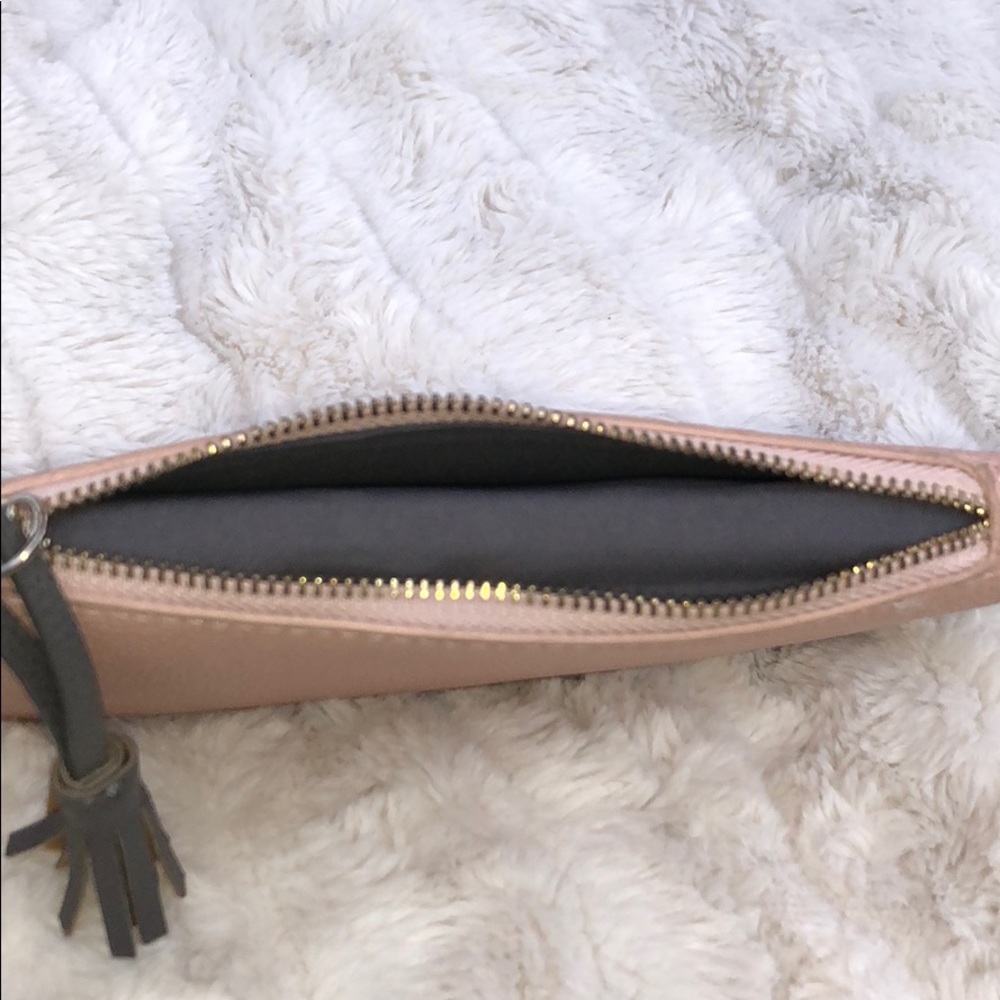 Pretty dusty pink and gray wallet. - Picture 5 of 5